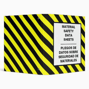 MSDS Sheet Binder