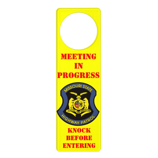 MSHP DOOR HANGER (Front)