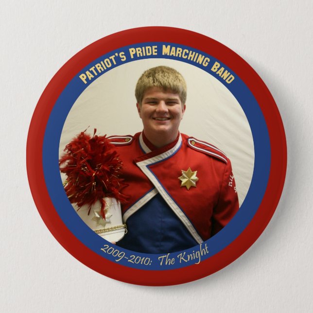 MSHS-2452 PINBACK BUTTON (Front)
