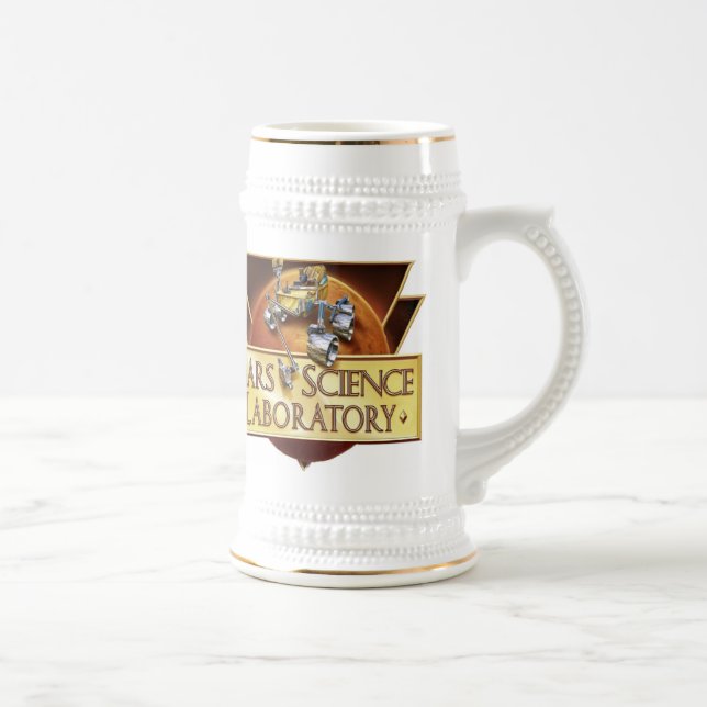 MSL LAUNCH TEAM LOGO BEER STEIN (Right)