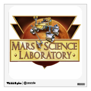 MSL LAUNCH TEAM LOGO WALL DECAL