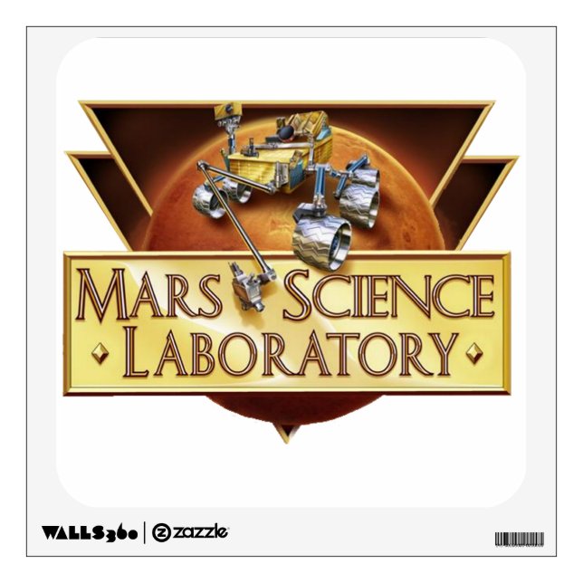 MSL LAUNCH TEAM LOGO WALL DECAL (Front)