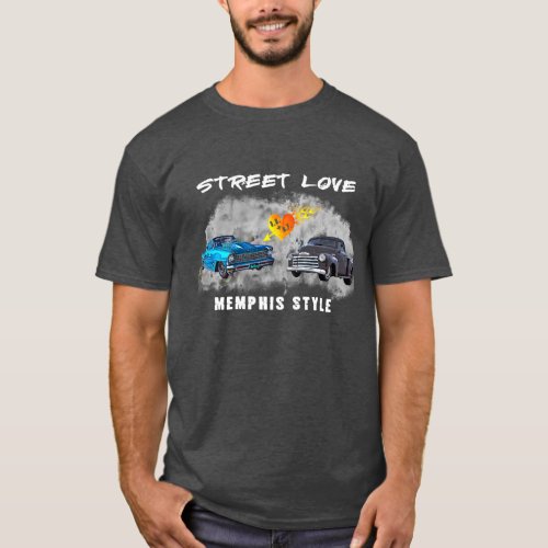 MSO Street Love Ole Heavy  Heifer Street racing T_Shirt