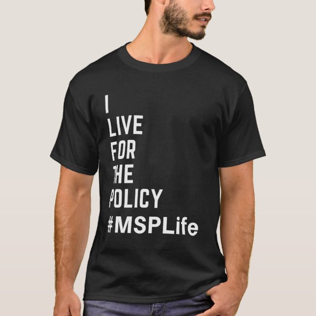 Msp Bylaws Hospital Policy Credentialing Cpmsm Cpc T-Shirt (Front)