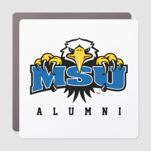 MSU Alumni Car Magnet