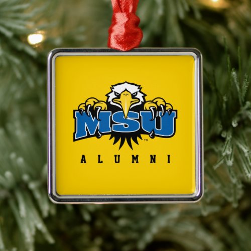 MSU Alumni Metal Ornament