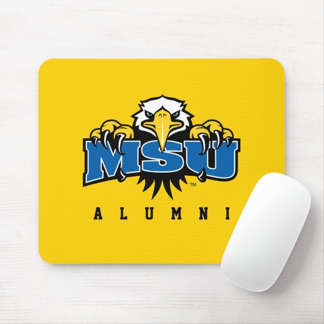MSU Alumni Mouse Pad (With Mouse)
