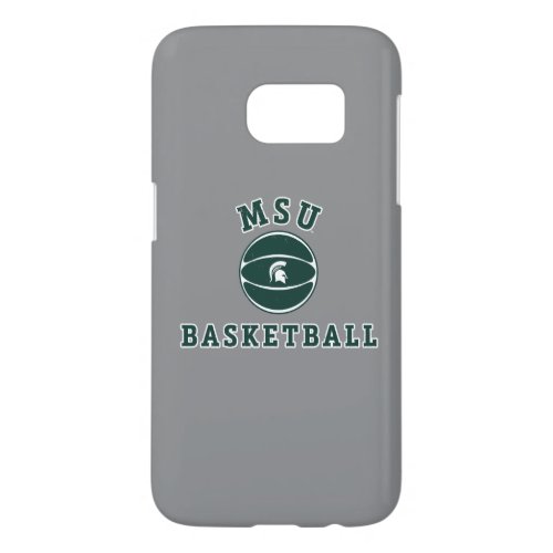 MSU Basketball  Michigan State University 4 Samsung Galaxy S7 Case