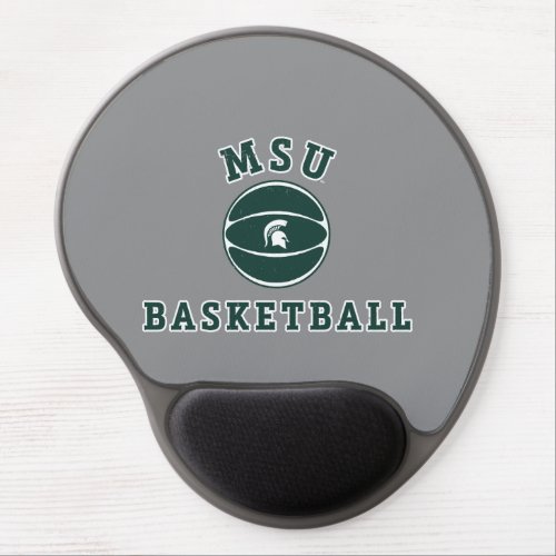 MSU Basketball  Michigan State University 4 Gel Mouse Pad