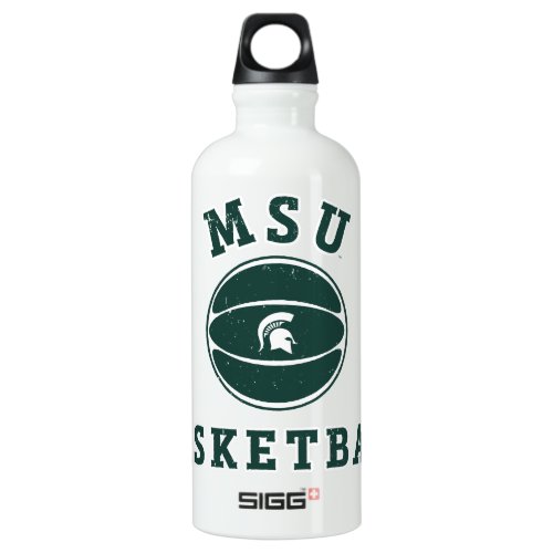 MSU Basketball  Michigan State University Water Bottle