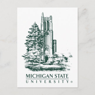 MSU Beaumont Tower Postcard