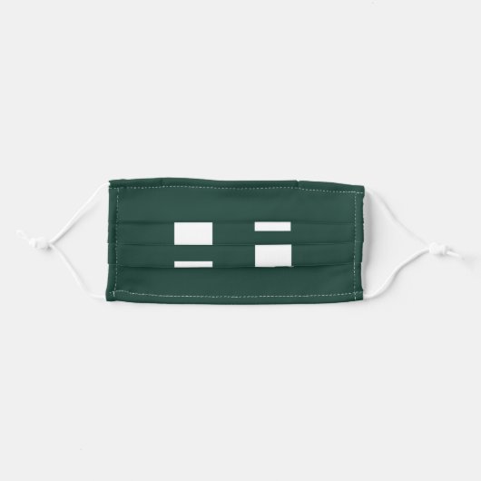 MSU Block S Adult Cloth Face Mask (Front, Folded)