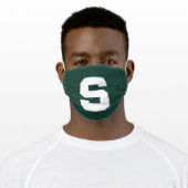 MSU Block S Adult Cloth Face Mask (Worn)