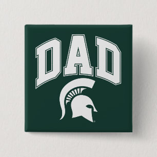MSU Dad Button