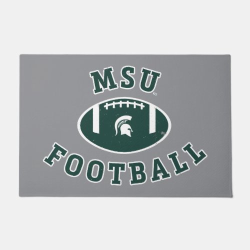 MSU Football  Michigan State University 4 Doormat