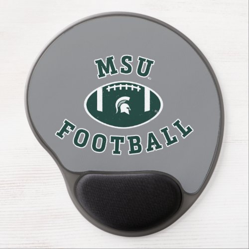 MSU Football  Michigan State University 4 Gel Mouse Pad