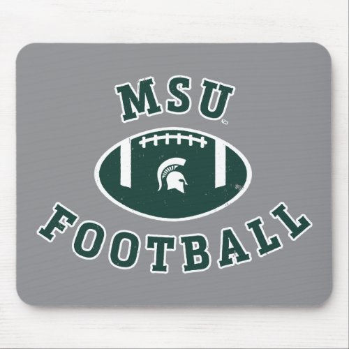 MSU Football  Michigan State University 4 Mouse Pad