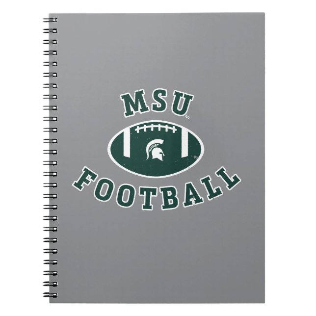 MSU Football | Michigan State University 4 Notebook (Front)