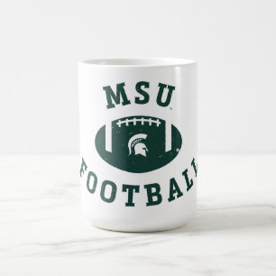 MSU Football   Michigan State University Coffee Mug
