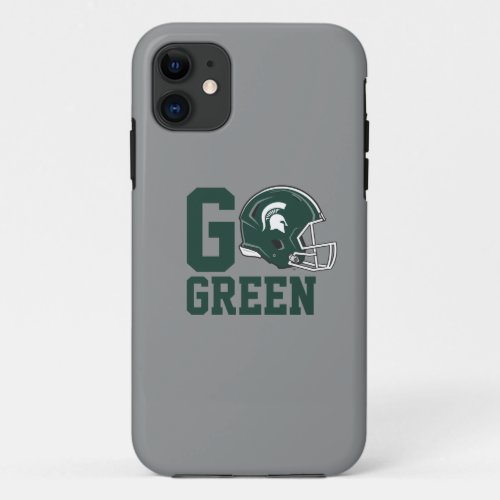 MSU Go Green iPhone 11 Case