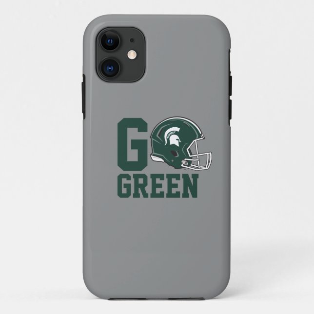 MSU Go Green Case-Mate iPhone Case (Back)