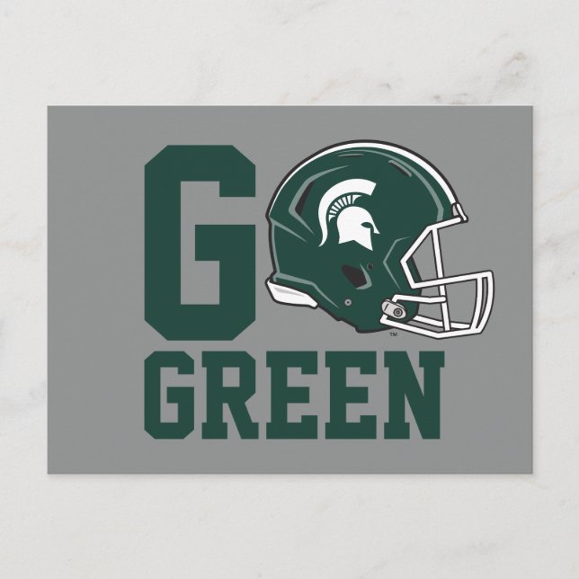 MSU Go Green Postcard (Front)