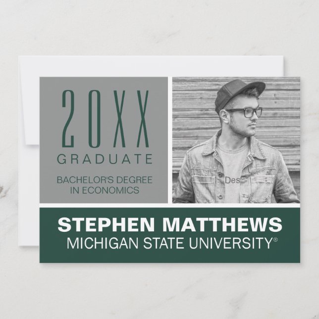 MSU Graduation Announcement (Front)