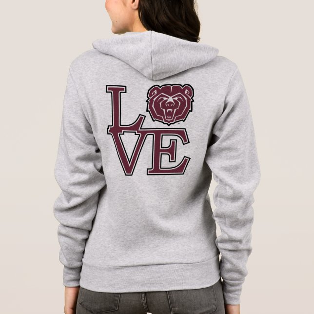 MSU Love Hoodie (Back)
