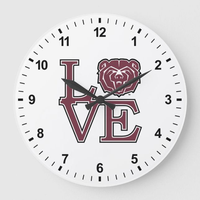 MSU Love Large Clock (Front)