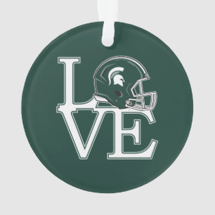 MSU Love Ornament