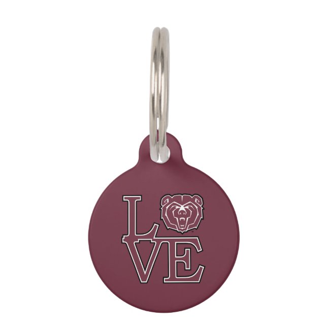 MSU Love Pet ID Tag (Front)
