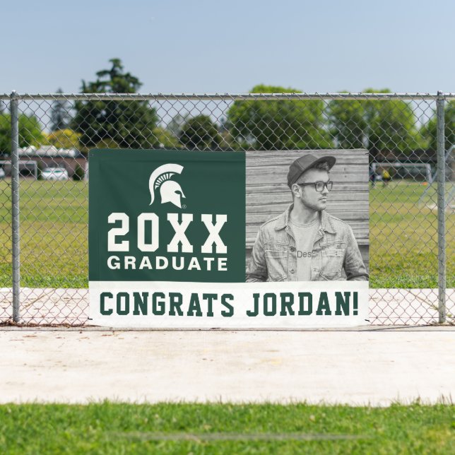 MSU Michigan State Graduation - Photo Banner (Insitu)
