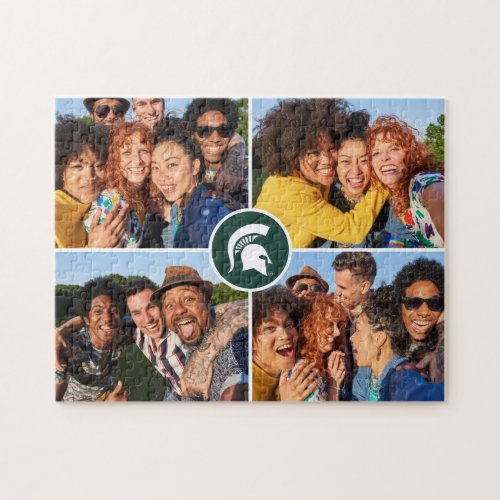 MSU Michigan State  Photo Collage Jigsaw Puzzle