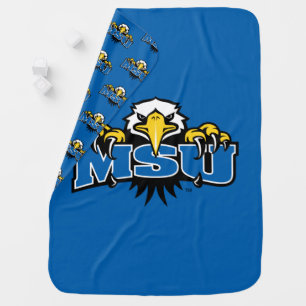 MSU Morehead State Eagles Baby Blanket