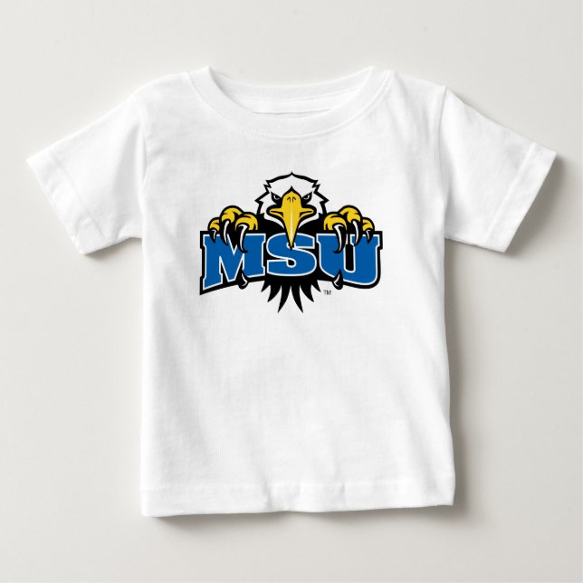MSU Morehead State Eagles Baby T-Shirt (Front)