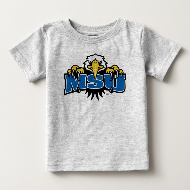 MSU Morehead State Eagles Baby T-Shirt (Front)