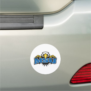 MSU Morehead State Eagles Car Magnet