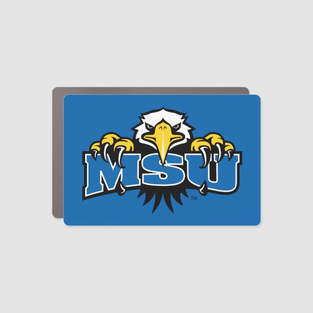 MSU Morehead State Eagles Car Magnet (Front)