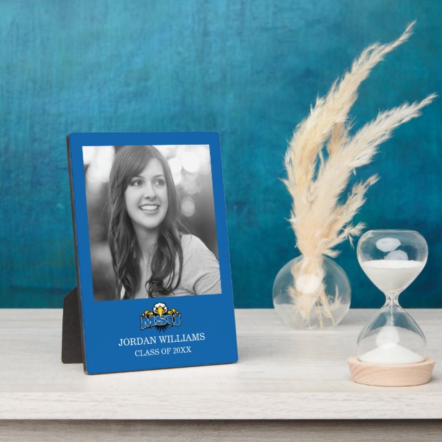 MSU Morehead State Eagles Graduate Plaque (Side)