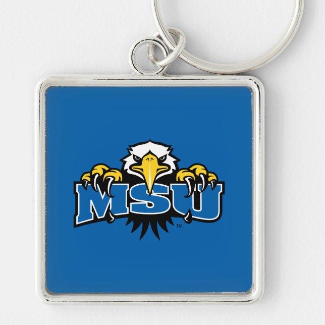 MSU Morehead State Eagles Keychain (Front)