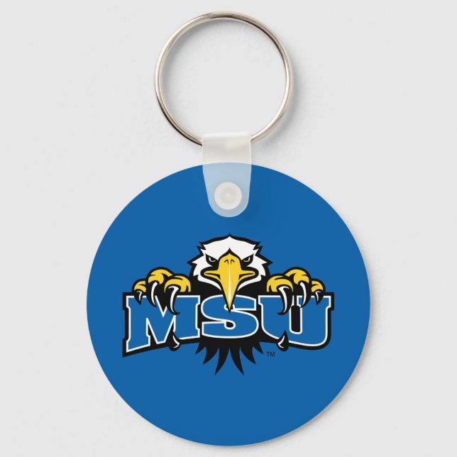 MSU Morehead State Eagles Keychain (Front)