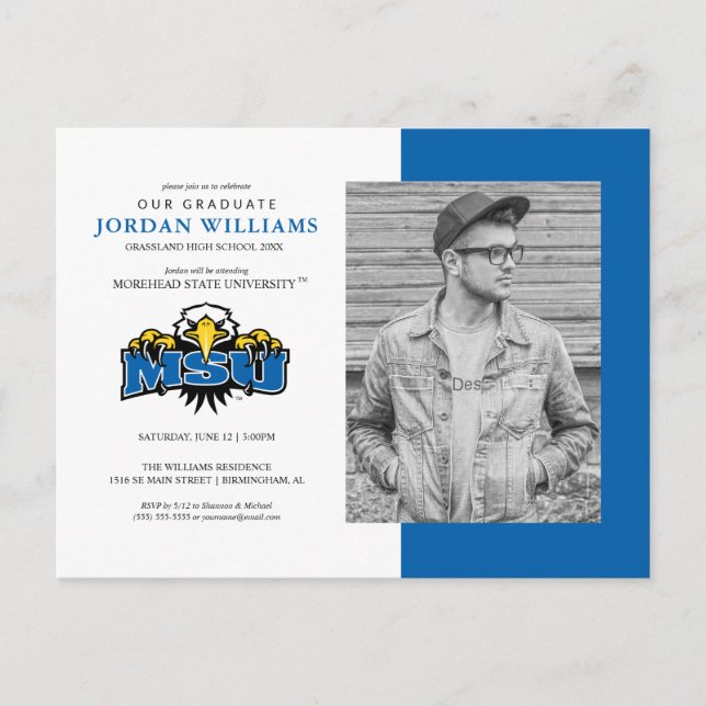 MSU Morehead State - Future Graduate Announcement Postcard (Front)