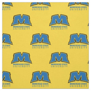 MSU Morehead State University Pattern Fabric