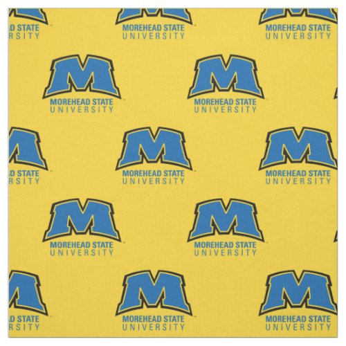 MSU Morehead State University Pattern Fabric