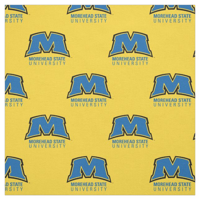 MSU Morehead State University Pattern Fabric (Swatch)