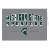 Michigan State University Spartan Helmet Logo Zazzle Com