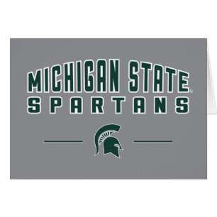MSU Pennant   Michigan State University 4 Cards