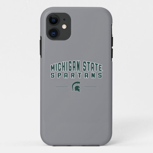 MSU Pennant  Michigan State University 4 iPhone 11 Case