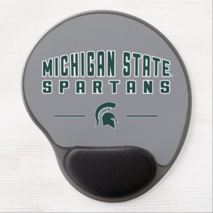 MSU Pennant   Michigan State University 4 Gel Mouse Pad