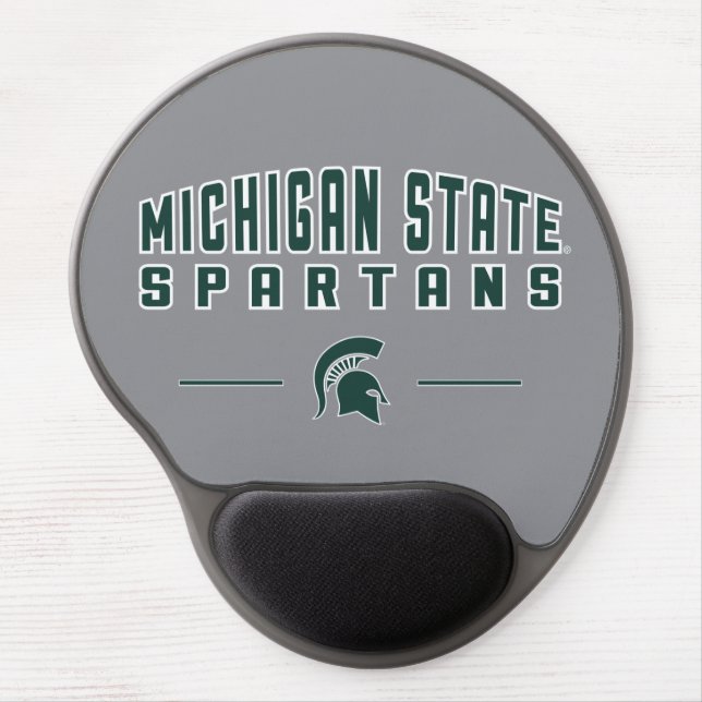 MSU Pennant | Michigan State University 4 Gel Mouse Pad (Front)
